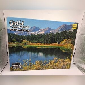 Golden Guild Little Lakes Valley 1000 Piece Jigsaw Puzzle NEW 4710-39.